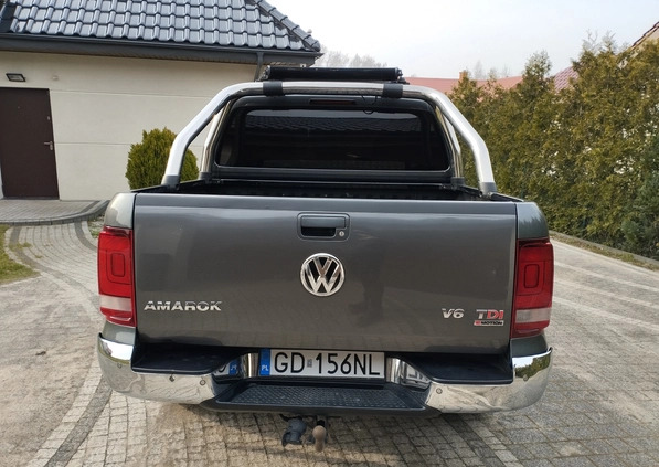 Volkswagen Amarok cena 116850 przebieg: 230000, rok produkcji 2017 z Wejherowo małe 106